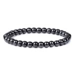 Non-Magnetic Graphite-Black Hematite – Handmade Bracelet - Image 4