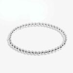 Hematite, Non-Magnetic, Bright Silver-Tone - Handmade Bracelet - Image 6