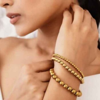 Dark Gold Hematite – Warm Shine with Depth