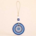 Mandala Amulet with Blue Evil Eye – Symbol of Protection and Harmony - Image 5