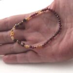 Golden Impulse bracelet, luxury bracelet with premium Garnet and Citrine - Image 3