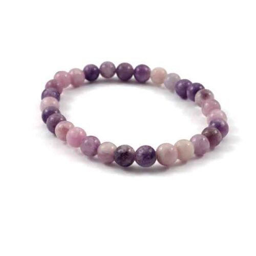 Lepidolite, handmade bracelet, natural stone, Class A - Image 5
