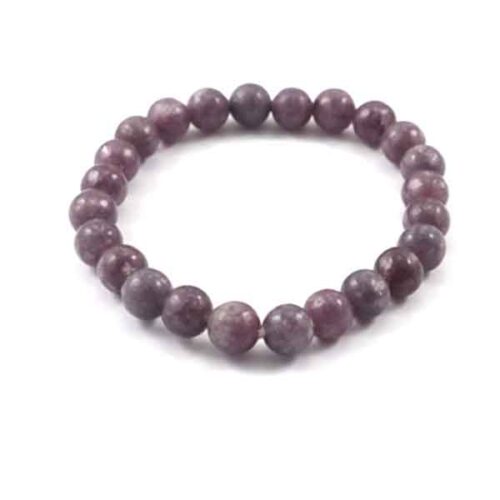 Lepidolite, handmade bracelet, natural stone, Class A - Image 4