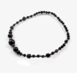 Night Contour Bracelet – Grade A Black Tourmaline, Cubes, Beads, Faceted - Image 6