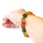 Secret of the Sunrise, bracelet with Olivine (Peridot) and Amber - Image 7