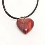 Red Jasper, Heart Pendant - Image 3