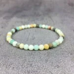 Amazonite, Natural Stone Bracelet, Various Bead Sizes - Image 6
