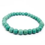 Turquoise - Synthetic Stone - Choose Bead Size - Image 7