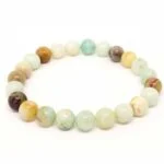 Amazonite, Natural Stone Bracelet, Various Bead Sizes - Image 4