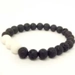 Forever Connected - Set of Two Volcanic Stone Bracelets - Image 5