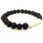 Forever Connected - Set of Two Volcanic Stone Bracelets - Image 3
