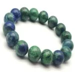 Azurite with Malachite, Handmade Natural Stone Bracelet - Image 16