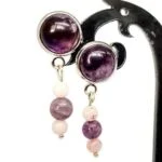 Dangles, Handmade Stud Earrings - Image 12
