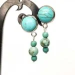 Dangles, Handmade Stud Earrings - Image 15