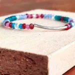 Pixie, Faceted "Rondelle" Beads 3x4 mm, Agate, Aventurine, Clear Quartz - Image 5