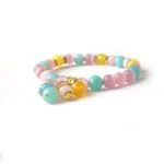 Amore, Handmade Bracelet, Cat’s Eye and Jadeite, 8 mm - Image 5