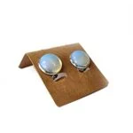 Mini Clip-On Earrings, Natural Stones - Image 10