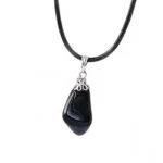 Onyx, Asymmetrical Natural Stone Pendant, “Isis” - Image 2