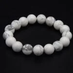 Howlite Bracelet – Handmade from Natural Stone - Image 4