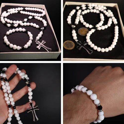 New Beginning, men's or women's set - necklace and bracelet - Image 2