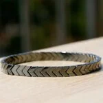 Boldness, men's bracelet, Hematite - Image 5