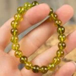 Peridot (Olivine), natural stone bracelet - Image 3