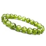 Peridot (Olivine), natural stone bracelet - Image 4