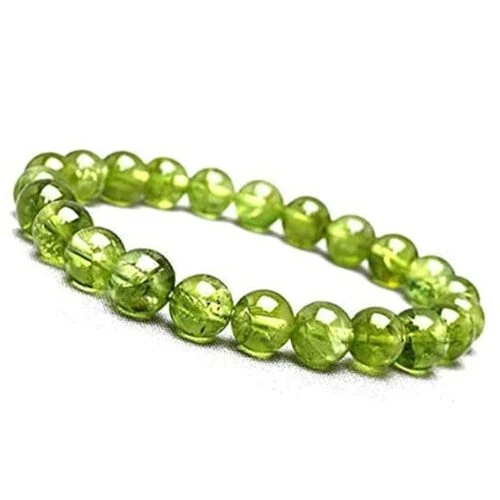 Peridot (Olivine), natural stone bracelet - Image 4