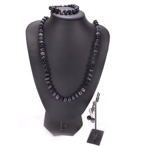 Mystery, Necklace, Bracelet and Earrings Set, Cat’s Eye - Image 8