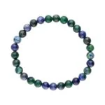 Azurite with Malachite, Handmade Natural Stone Bracelet - Image 15