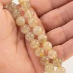 Rutilated Quartz, handmade bracelet, natural stone - Image 3
