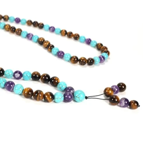 Jupiter, Long Unisex Necklaces, Natural Stones, Various Options - Image 6
