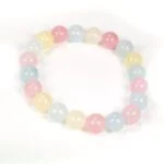 Beryl – Morganite, Aquamarine, Golden Beryl, Handmade Bracelet - Image 3