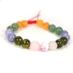 Abundance and Protection, Natural Stone Bracelet - Image 3