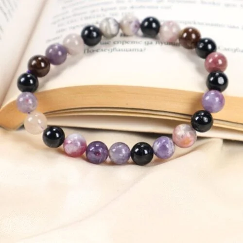 Tourmaline, Multicolor, Natural Stone Bracelet - Image 3