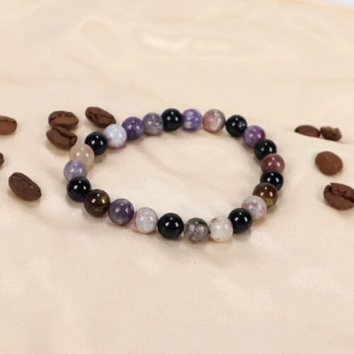 Tourmaline, Multicolor, Natural Stone Bracelet - Image 6
