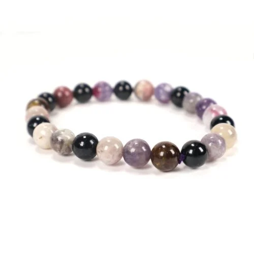Tourmaline, Multicolor, Natural Stone Bracelet - Image 4
