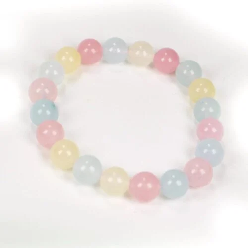 Beryl – Morganite, Aquamarine, Golden Beryl, Handmade Bracelet - Image 12