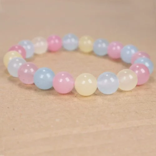 Beryl – Morganite, Aquamarine, Golden Beryl, Handmade Bracelet - Image 10
