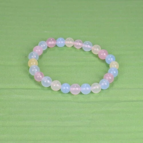 Beryl – Morganite, Aquamarine, Golden Beryl, Handmade Bracelet - Image 16