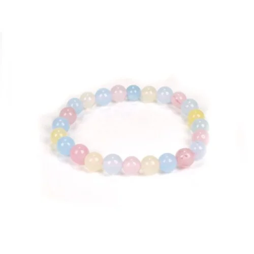 Beryl – Morganite, Aquamarine, Golden Beryl, Handmade Bracelet - Image 4