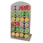 Set of 12 Fun Fruit Stud Earrings