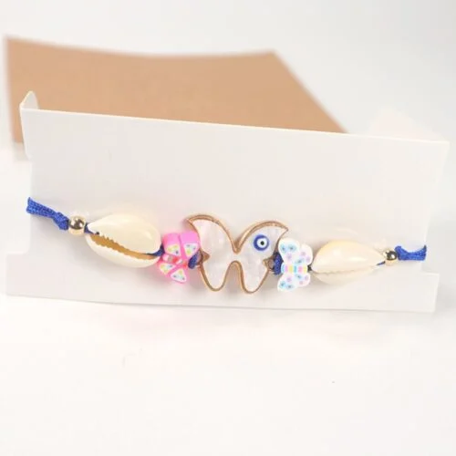 Mother-of-Pearl butterflies, modern wrist bracelets - in two variations - Image 2