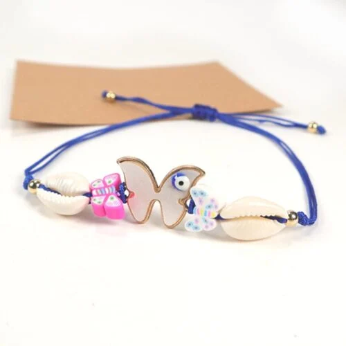 Mother-of-Pearl butterflies, modern wrist bracelets - in two variations - Image 6